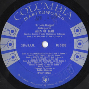 John Gielgud - Shakespeare's Ages Of Man