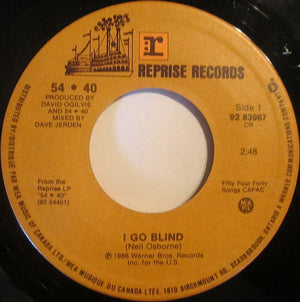 54-40 - I Go Blind - 1986