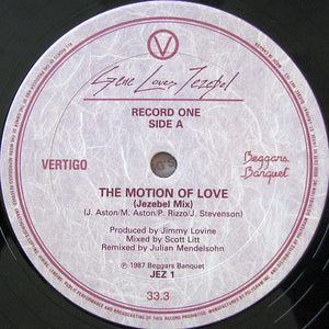 Gene Loves Jezebel - The Motion Of Love - 1987