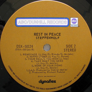 Steppenwolf - Rest In Peace