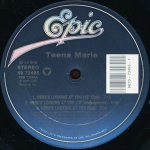 Teena Marie - Here's Looking At You