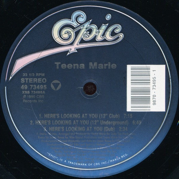 Teena Marie - Here's Looking At You