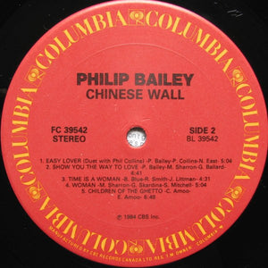 Philip Bailey - Chinese Wall - 1984