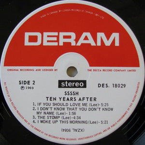 Ten Years After - Ssssh.