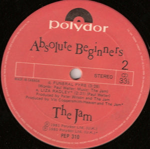 The Jam - Absolute Beginners Vinyl Record