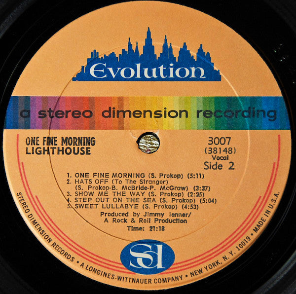 Lighthouse - One Fine Morning - 1971