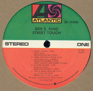 Ben E. King - Street Tough - 1981