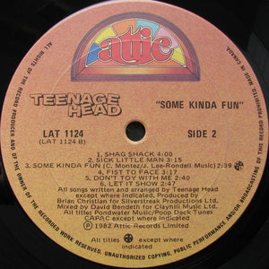 Teenage Head - Some Kinda Fun