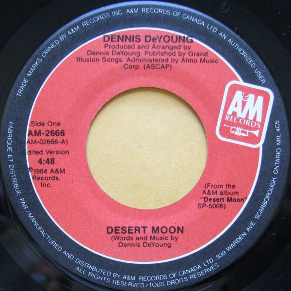 Dennis DeYoung - Desert Moon - 1984