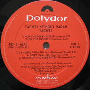 Yachts - Yachts Without Radar
