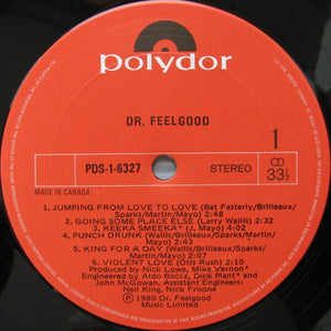 Dr. Feelgood - Dr. Feelgood Vinyl Record