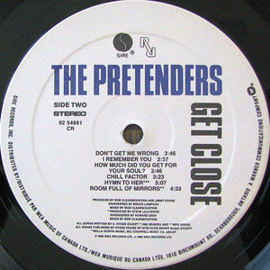 Pretenders, The - Get Close - 1986