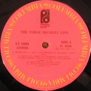 Three Degrees, The - The Three Degrees Live - 1975