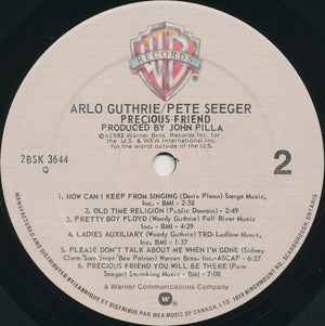 Arlo Guthrie / Pete Seeger - Precious Friend - 1982