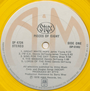 Styx - Pieces Of Eight - 1978