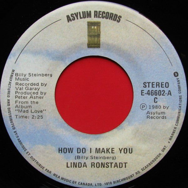 Linda Ronstadt - How Do I Make You / Rambler Gambler - 1980