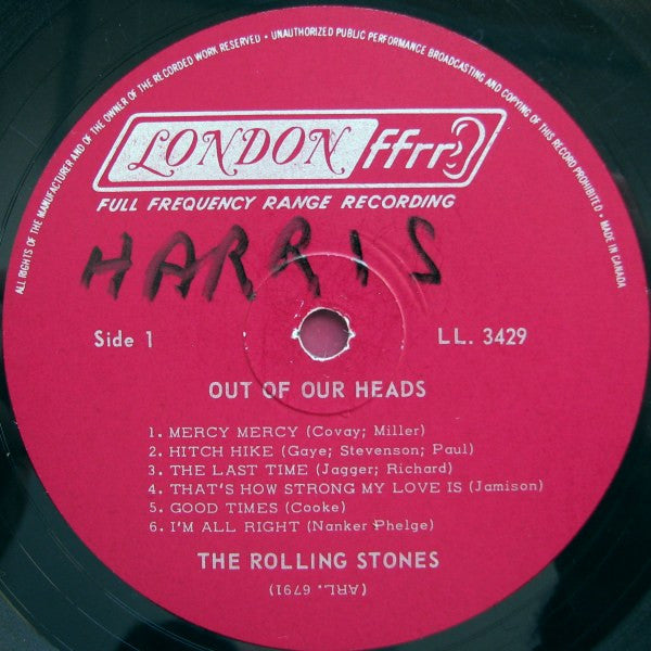 The Rolling Stones - Out Of Our Heads