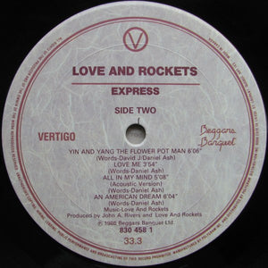 Love And Rockets - Express - 1986