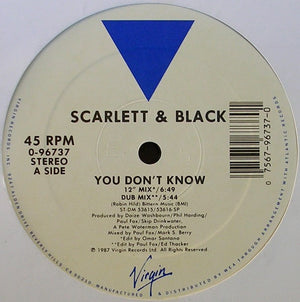 Scarlett & Black - You Don't Know