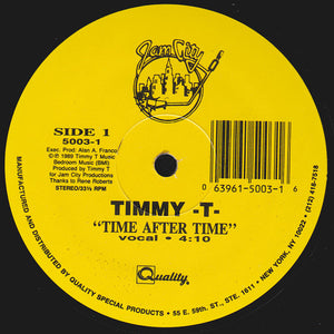 Timmy T - Time After Time