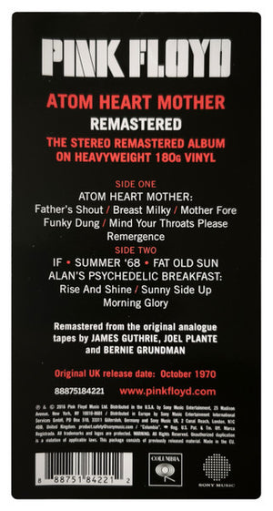 Pink Floyd - Atom Heart Mother - 2025
