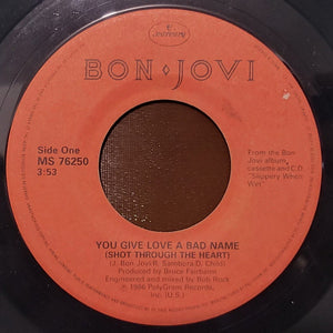 Bon Jovi - You Give Love A Bad Name (Shot Through The Heart)