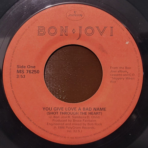 Bon Jovi - You Give Love A Bad Name (Shot Through The Heart)