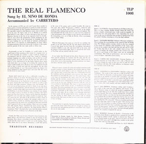 El Nino De Ronda - Sings The Real Flamenco -