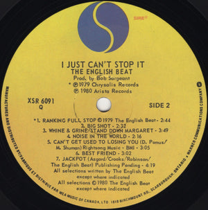 Beat (2), The - I Just Can't Stop It - 1980