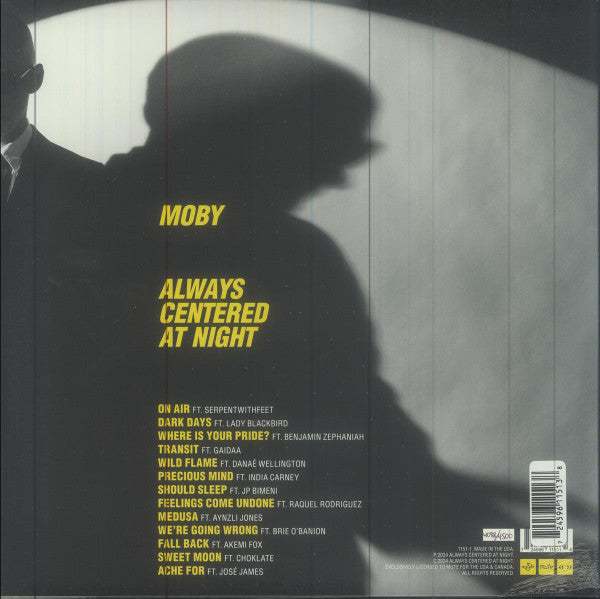 Moby - Always Centered At Night - 2024
