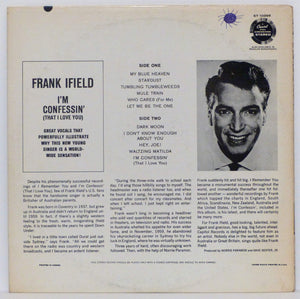 Frank Ifield - I'm Confessin' (That I Love You)