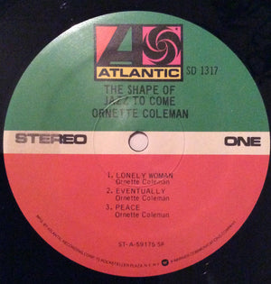 Ornette Coleman - The Shape Of Jazz To Come -