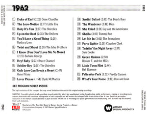 Various - The Rock 'N' Roll Era 1962 (CD) - 1987