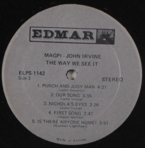 John Irvine (2), Magpi - The Way We See It - 1976