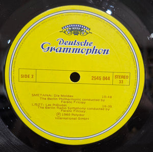 Wolfgang Amadeus Mozart, Ludwig van Beethoven, Bedřich Smetana, Franz Liszt, Berliner Philharmoniker, Radio-Symphonie-Orchester Berlin, Ferenc Fricsay - Eine Kleine Nachtmusik / Egmont-Ouvertüre / Die Moldau / Les Préludes -