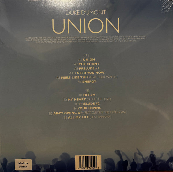 Duke Dumont - Union - 2025