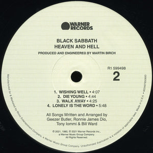 Black Sabbath - Heaven And Hell - 2021