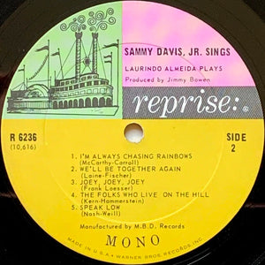 Sammy Davis Jr. - Sammy Davis, Jr. Sings Laurindo Almeida Plays