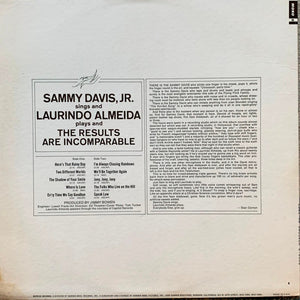 Sammy Davis Jr. - Sammy Davis, Jr. Sings Laurindo Almeida Plays