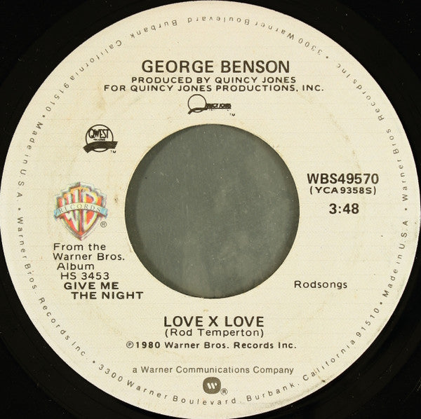George Benson - Love X Love