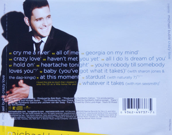 Michael Bublé - Crazy Love (CD) - 2009