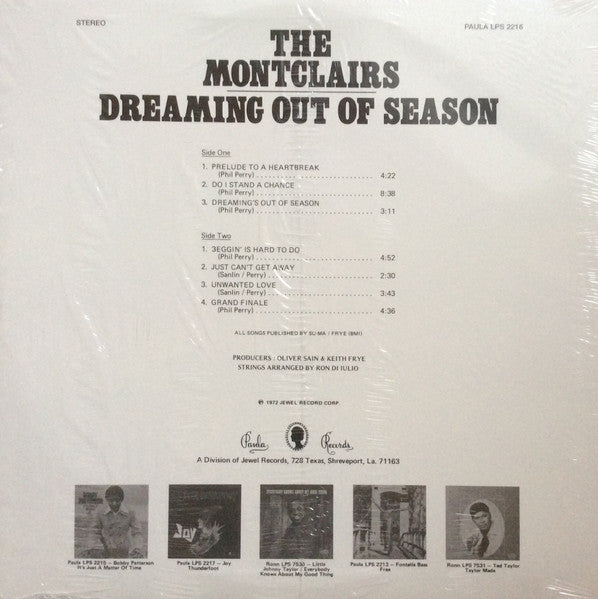 Montclairs, The - Dreaming Out Of Season -