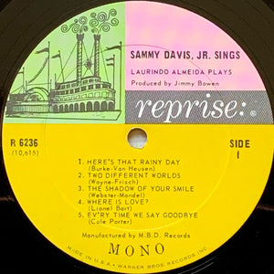 Sammy Davis Jr. - Sammy Davis, Jr. Sings Laurindo Almeida Plays
