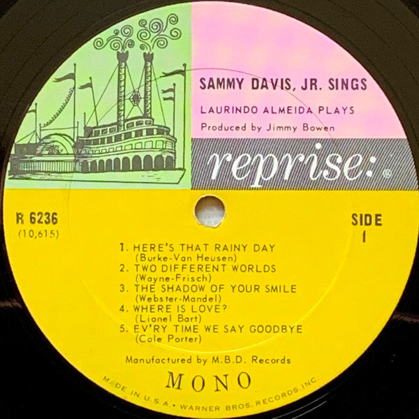 Sammy Davis Jr. - Sammy Davis, Jr. Sings Laurindo Almeida Plays
