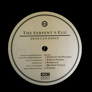 Dead Can Dance - The Serpent's Egg - 2016