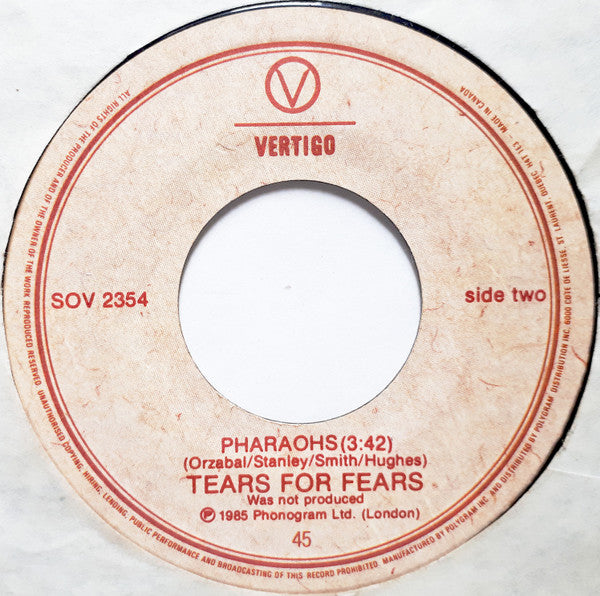 Tears For Fears - Everybody Wants To Rule The World - 1985
