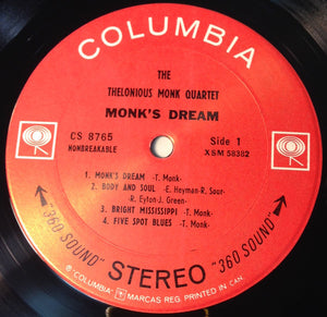 The Thelonious Monk Quartet - Monk's Dream