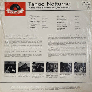 Alfred Hause Mit Seinen Tanz-Streichsolisten - Tango Notturno