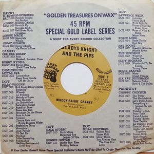 Gladys Knight And The Pips - Midnight Train To Georgia / Window Raising Granny -