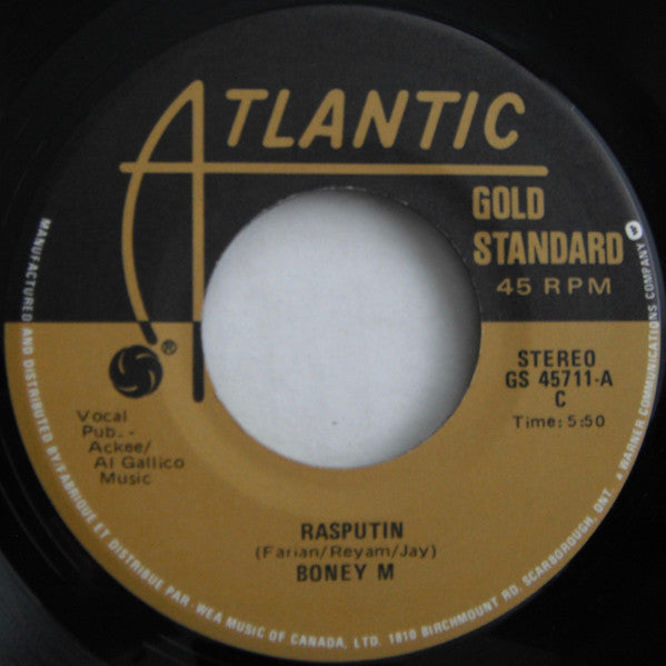 Boney M. - Rasputin / Rivers Of Babylon